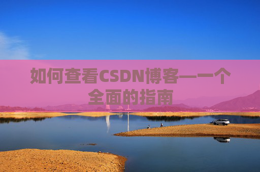如何查看CSDN博客—一个全面的指南